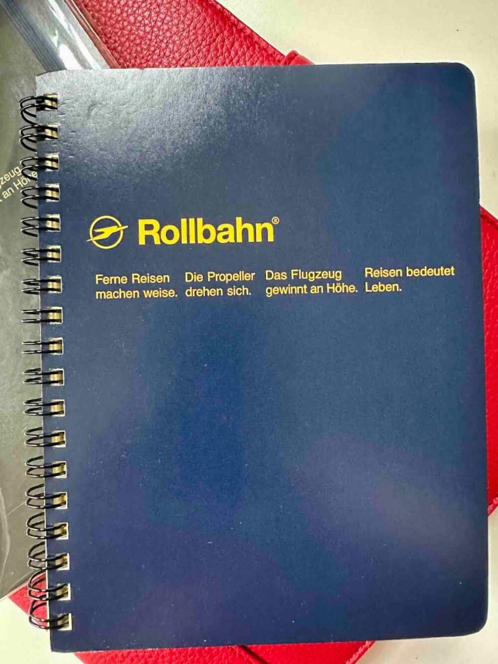 2 NWT RollbahnNotebooks 8.5 x 6.5" EU / Deutch / Japan Graph Grid Spiralbound A5